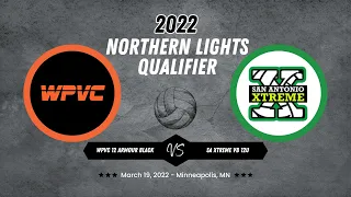 🟠⚫️ Northern Lights Qualifier—Game 6—WPVC 12 Armour Black vs San Antonio Xtreme Volleyball 12U