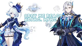 Obey Me! react to NB!Mc and M!Mc [1/1]