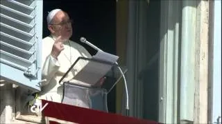 Pope Francis Angelus Feb 9 2014 with english translation