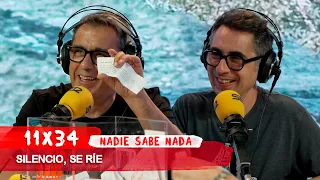 NADIE SABE NADA 11x34 | Silencio, se ríe