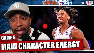 Tyrese Maxey SAVED 76ers from elimination vs Jalen Brunson’s Knicks | Jenkins & Jonez