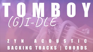 TOMBOY - (G)-DLE | Acoustic Karaoke | Chords