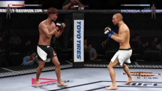 EA SPORTS UFC 2 Ranked Match Choi (Me) vs Aldo