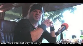 UnArt Live TV - Interview Eric Fish von Subway to Sally, Summersend Andernach 2010