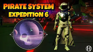 How To Find Pirate System Expedition 6 The Blighted No Man's Sky 2022