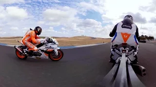 GoPro VR: Fun Laps and Fast Wheelies on the BMW S1000RR Superbike