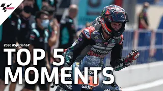 Top 5 moments of the 2020 #SpanishGP