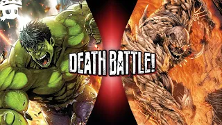 Hulk vs Doomsday | DEATH BATTLE! sub español (Marvel vs DC)