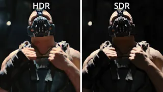 The Dark Knight Rises 4K vs Blu-ray Comparison (SDR version)