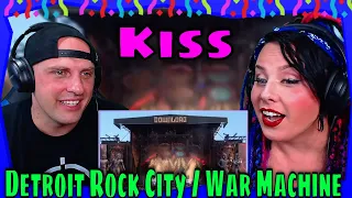 Kiss - Detroit Rock City / War Machine 2022 Download festival | THE WOLF HUNTERZ REACTIONS