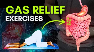 Gas Relief Exercises | How to Release Gas from Stomach #gasrelief @yogawithamit​