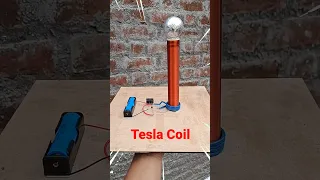 Tesla Coil Making Only 100₹ #shorts