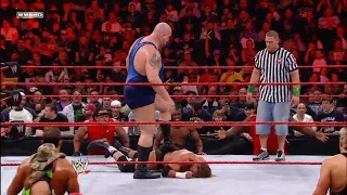 LumberJack Match - Triple H Vs Big Show Special Guest Refree John Cena Raw 720p HD Full Match