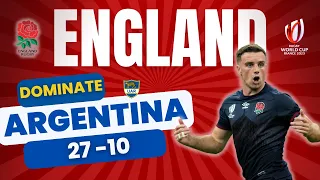 England Steamrolled Argentina in Pool D RWC 2023 Opener