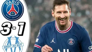 Psg vs Marseille 3-1 Full Match Highlights and goals