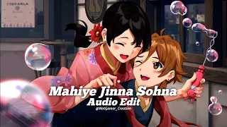 Mahiye Jinna Sohna - Darshan Raval [Audio Edit] by @NotGamer_Creation