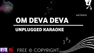 Deva Deva - Brahmāstra (4K Track) | Arijit Singh | Unplugged Karaoke With Lyrics | Musical Heartbeat