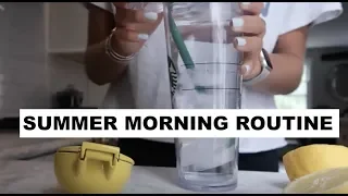 What I do on a typical SUMMER MORNING | healthy morning routine