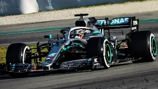 Mercedes AMG F1 W10 On Track | F1 2019 Pre Season Testing | FullGasMedia