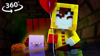 Will YOU Float Too? in Pennywise 360/VR! - Minecraft VR Video