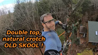 Natural Crotch Rigging Tops, old school style!