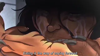 Baki son of org season 2 || Pickle Eats Retsu kaioh Leg while crying [4K 50fps]