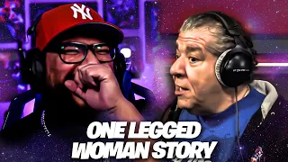 JOEY IS WILD AF!!! Joey Diaz Sleeps With One Legged Woman Reaction