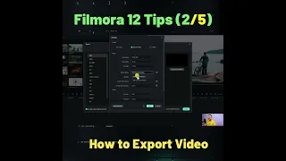 Filmora 12 BEST EXPORT SETTINGS for YouTube #shorts