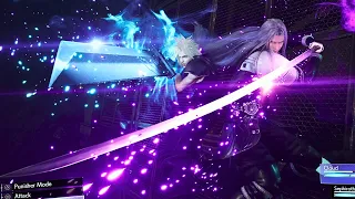 Sephiroth & Cloud Synergy + Limits Vs Materia Guardian (No Damage)