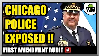 (WOW!) CHICAGO POLICE CORRUPTION EXPOSED - FILM THE POLICE - First Amendment Audit - Cop Watch