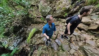 Skeleton Gorge is a tough hike, we came close to finishing