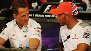 F1 Italian GP Throwback:  Michael Schumacher on Lewis Hamilton