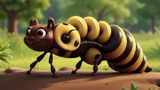 "The Ant and the Caterpillar: A Tale of True Friendship | Kids' Story" | Moral Stories For Kids