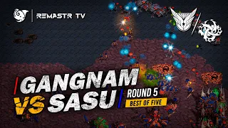 STARCRAFT FASTEST 🇰🇷 SASU vs GANGNAMLIFE 🇰🇷:  Round 5
