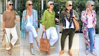 Winter & Summer Outfits Style For Older Women's Over 50+60+70 | Casual Best Outfits Fashion 2023