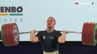 2016 European Weightlifting Championships, Men 85 kg  Тяжелая Атлетика. Чемпионат Европы