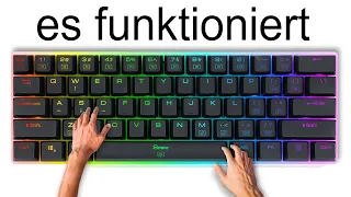 Ich teste die größte Tastatur der Welt