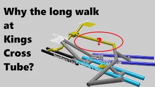 Why is the Walk at King's Cross Tube so long?