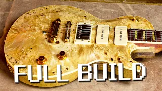 I Build another LES PAUL-ISH GUITAR with AMAZING Woods 🎸❤️