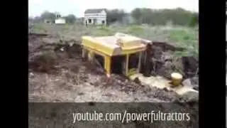 Tractors stuck in mud and manure 2014