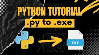 Convert any python file to .exe using pyinstaller | How to Convert .py to .exe