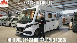KNAUS SUN I 700 LEG | Entdecke den Luxus auf Rädern