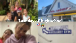 Last day of Highschool in English 🏫 // Auslandsjahr 2023/24 🇺🇸