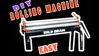 Rolling Machine DIY,  Sheet metal roller #1 /  Roladora Curvadora manual
