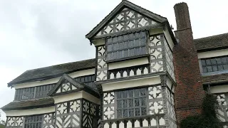 Little Moreton Hall (National Trust), Near Congleton, Cheshire, England (UK).