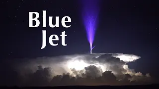 Amazing Blue Jet Over Texas !!!