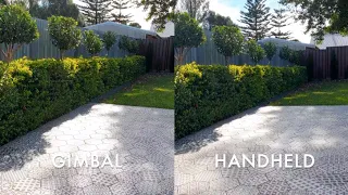 GIMBAL vs HANDHELD Raw Footage Comparison - Zhiyun Smooth 4 and Galaxy Note 9