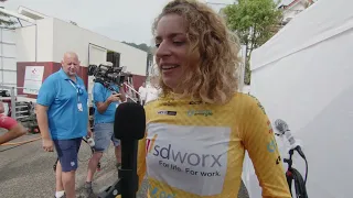 Marlen Reusser - Interview at the finish - Stage 3 - Tour de Suisse Women 2023