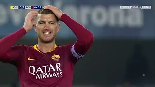 Edin Džeko vs Chievo Verona (07/02/2019) HD 720i