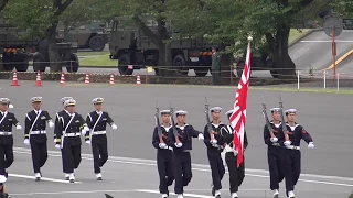 平成２８年度 自衛隊記念日 観閲式（方面統一訓練） 観閲行進